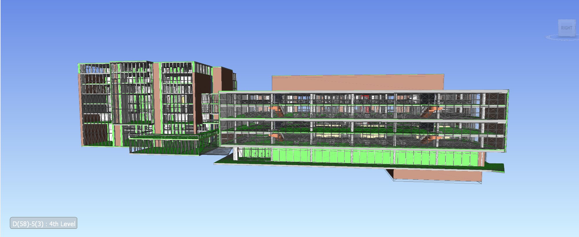 Clash detection across a federated building model